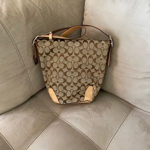 Coach bucket bag